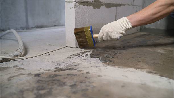 Crawl space vapor barrier installation in Frankfort, IN